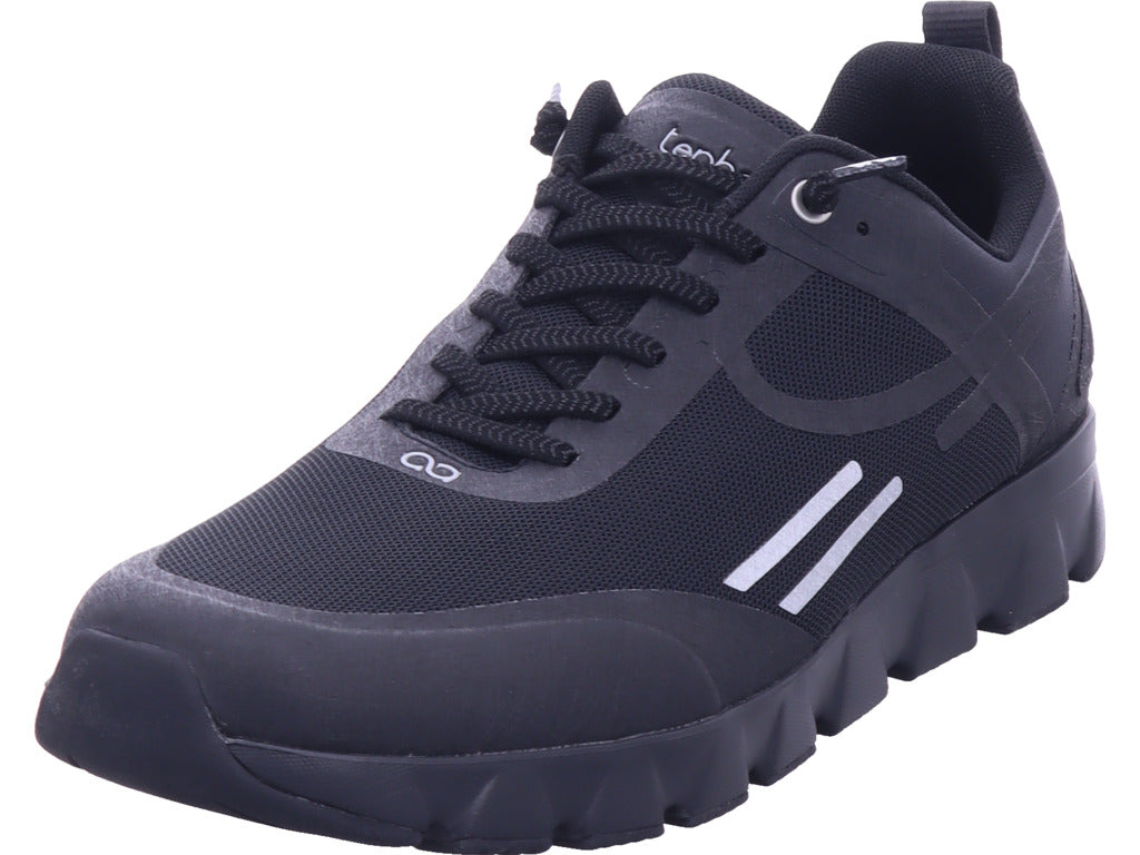 Tenhaag Herren Halbschuh  in schwarz