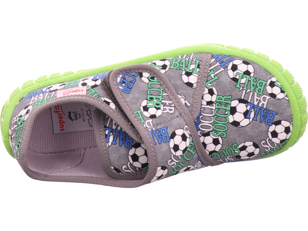 Superfit Boys' Slipper Bill in Grey