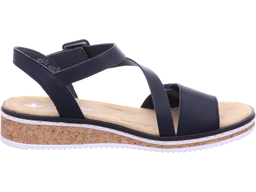Rieker Women's Sandals Fsk Women's Sandals in black