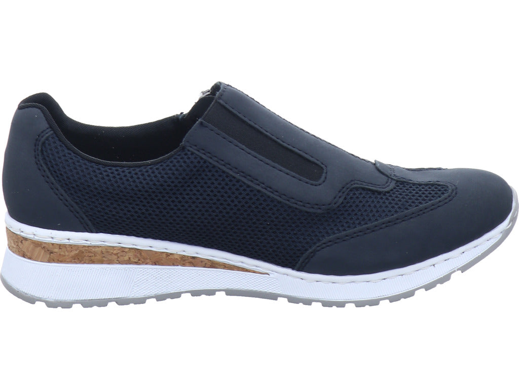 Rieker Women's Slip-On Shoes, Women's Flats in Blue