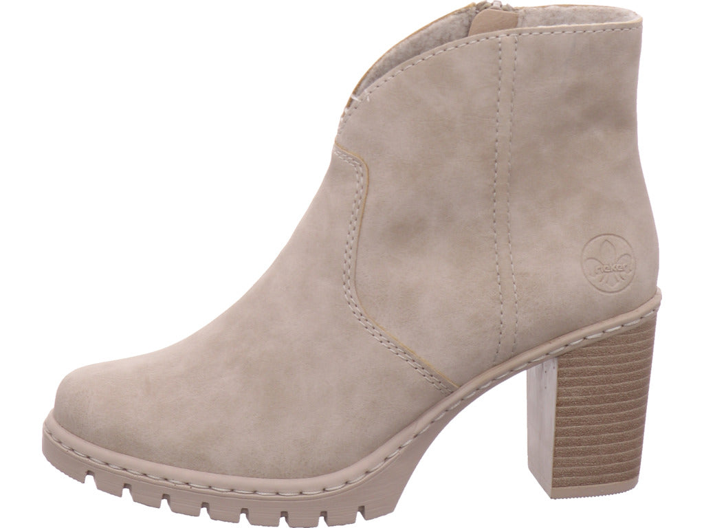 Rieker Damen Stiefel Hwk Damen Stiefel in beige
