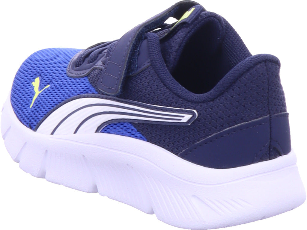 Chlapecká sportovní bota Puma Flexfocus Modern Ac v modré barvě