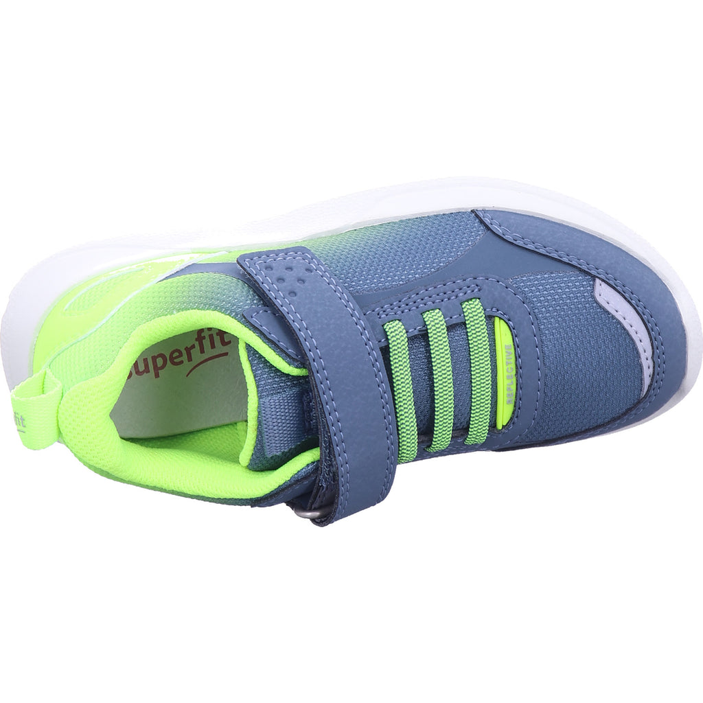 Superfit Boys' Rush Low-Top Sneakers in Blue