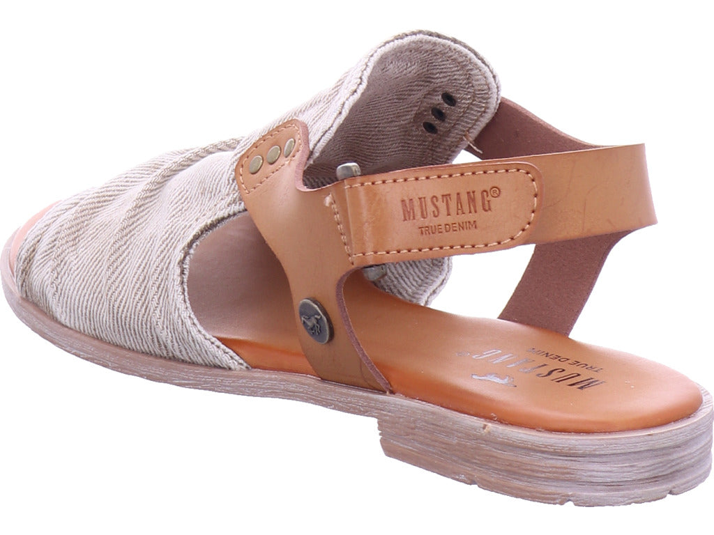 Mustang Damen Sandalette  in beige