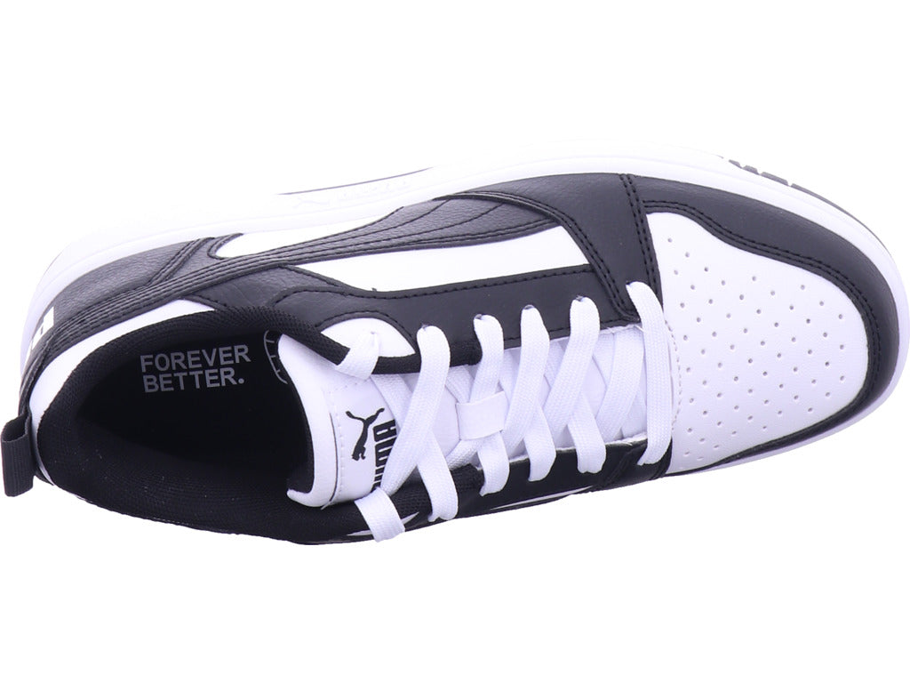 Puma Women's Low Top Shoe Rebound V6 Lo Jr in Black