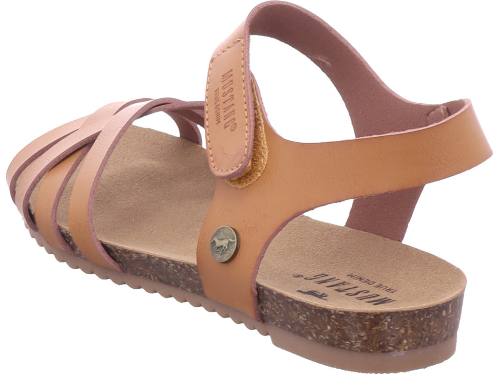 Mustang Mädchen Sandalette  in braun