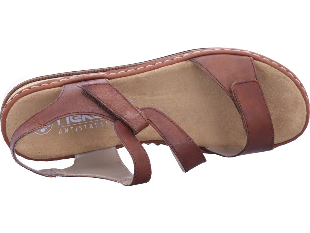 Rieker Women's Sandal in Brown