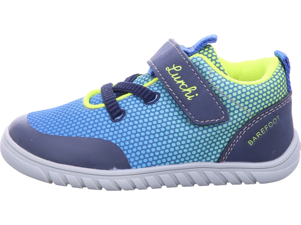 Lurchi Jungen Halbschuh Barfuss in blau