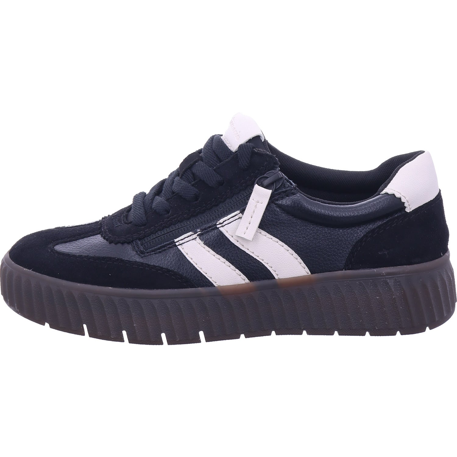 Tamaris Comfort Damen Sneaker  in schwarz
