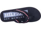 Tommy Hilfiger Men's Pool Slides in black