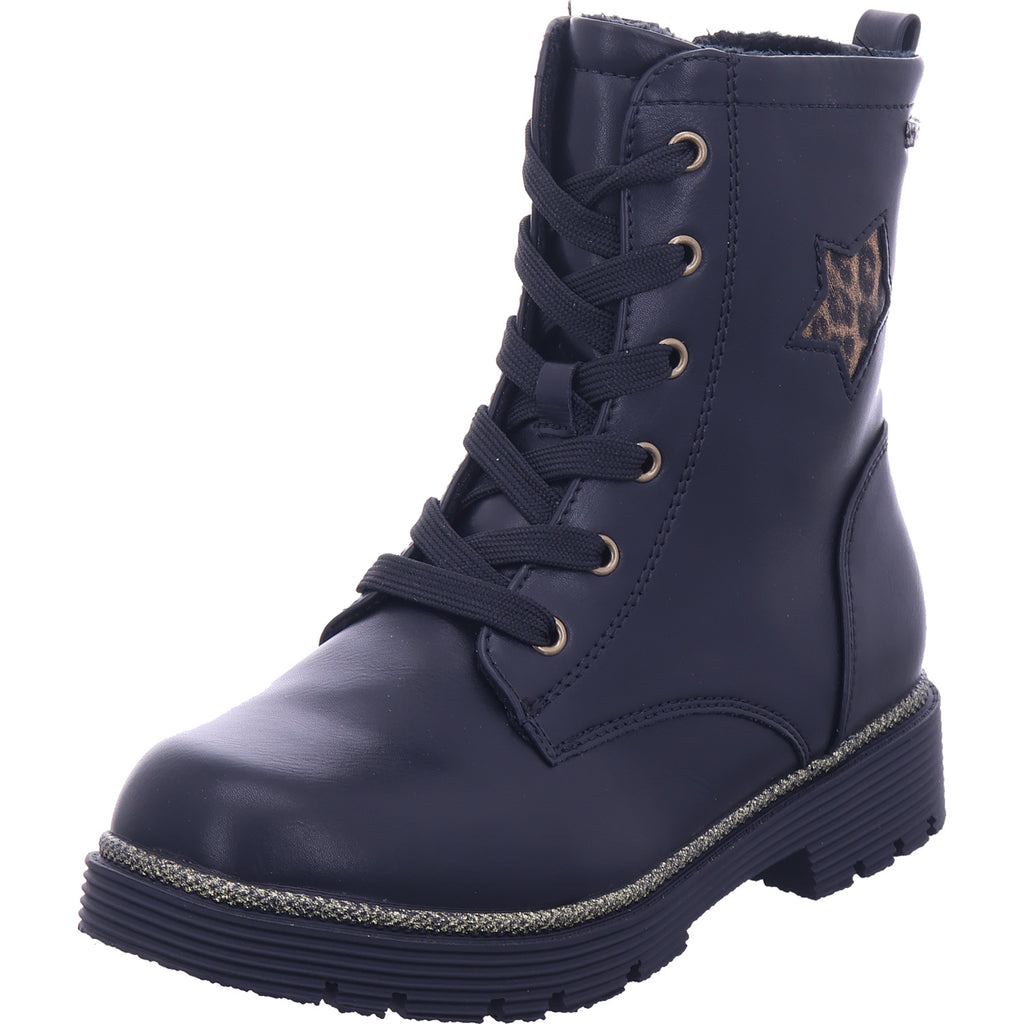 Planet Footwear girls' ankle boots in black