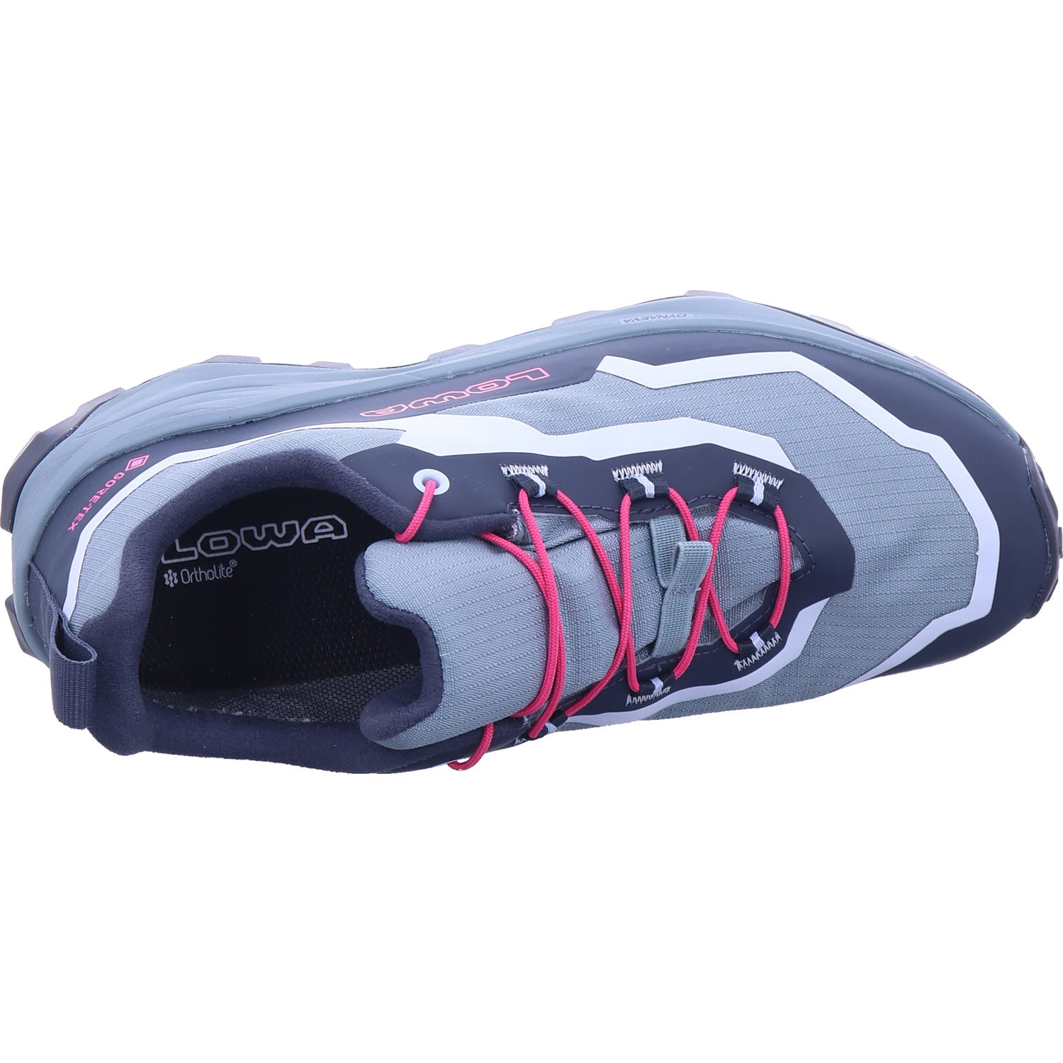 lowa Mädchen Wanderschuhe Trailux Gtx Lo Jr in grau