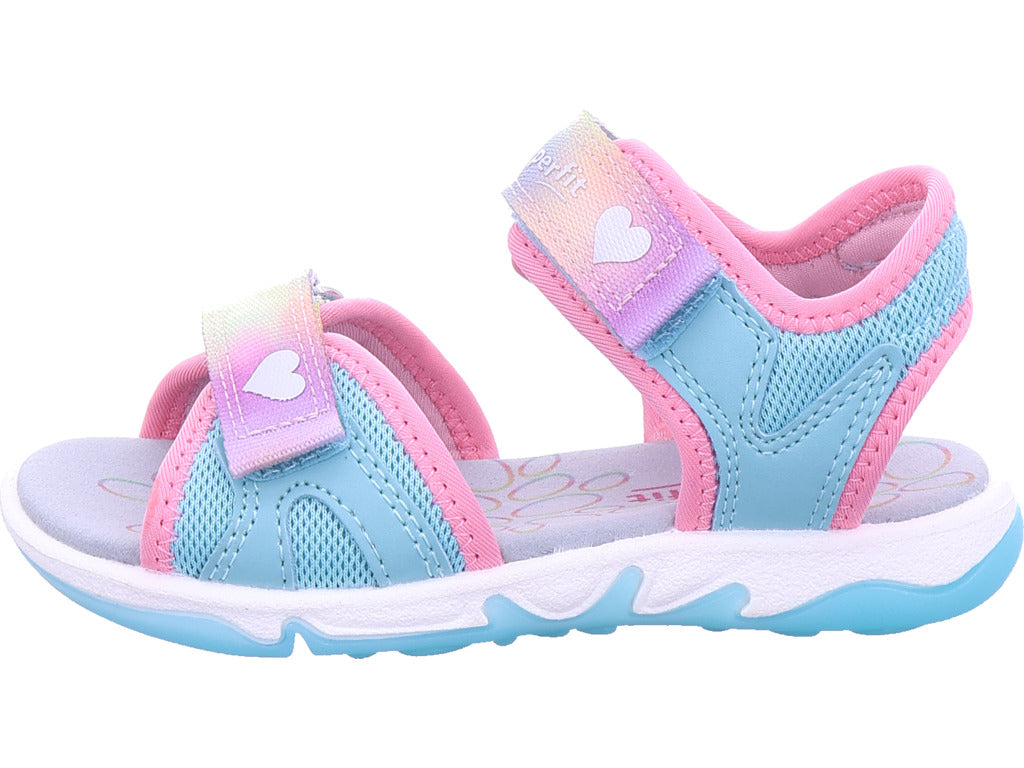 Superfit Mädchen Sandalette Pebbles in grün