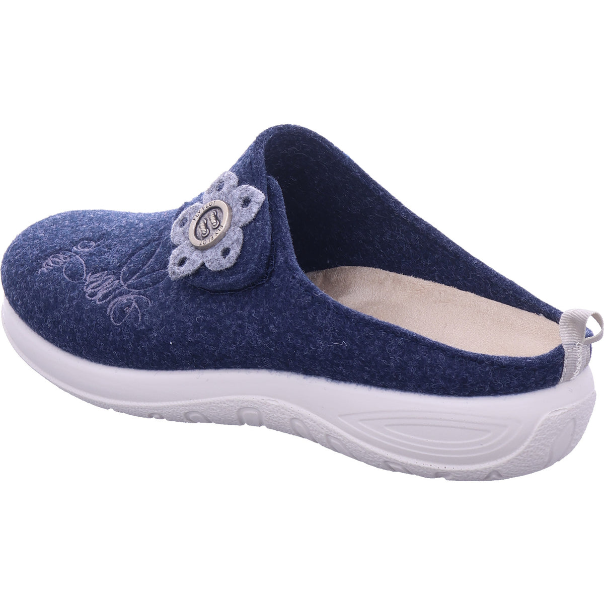 Fly Flot Damen Hausschuh  in blau