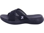 Rieker women's mule Fsk women's sandals in black