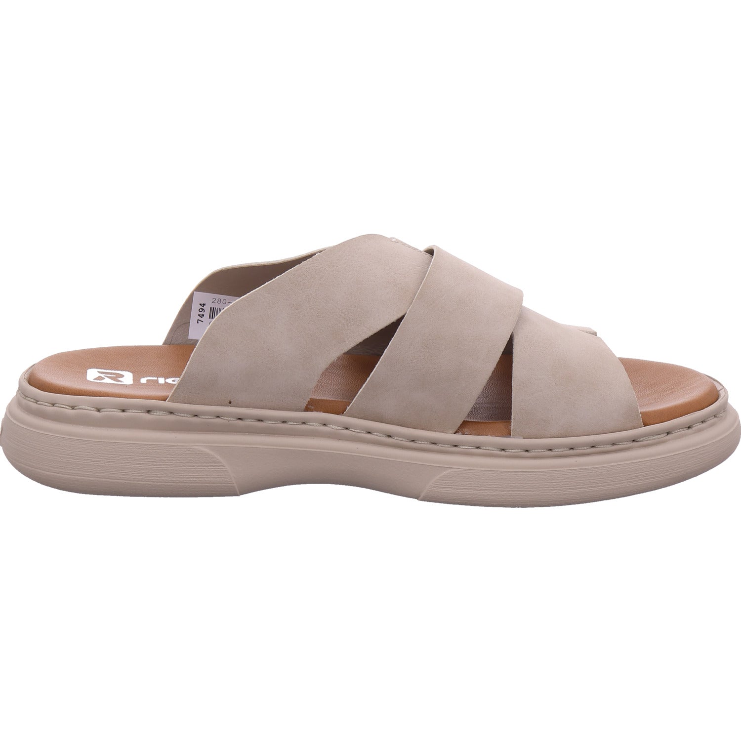 Rieker Women's Mule in Beige