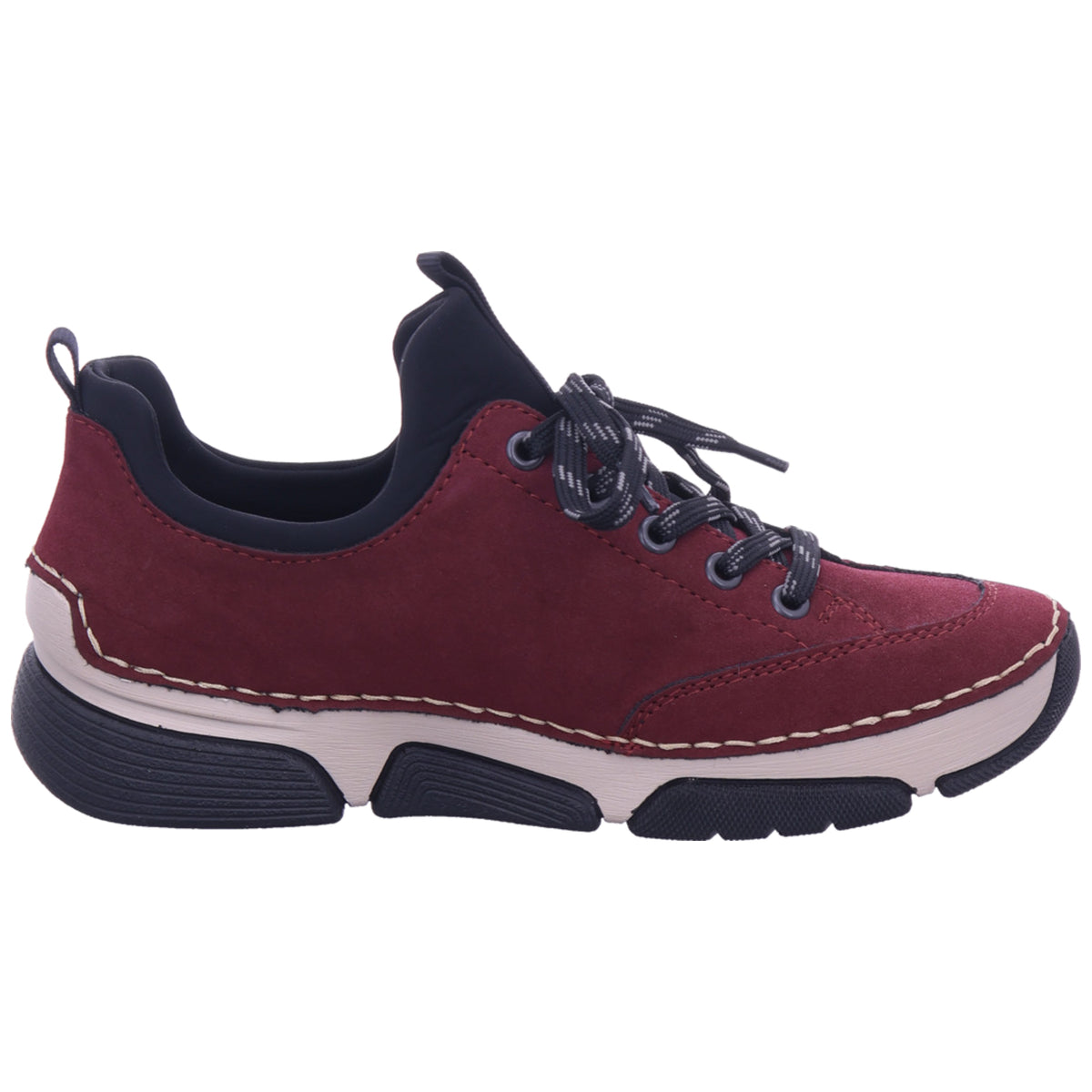 Rieker Damen Sneaker Hwk Damen Halbschuhe in rot