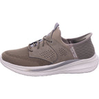 Pánské pantofle SKECHERS v hnědé barvě