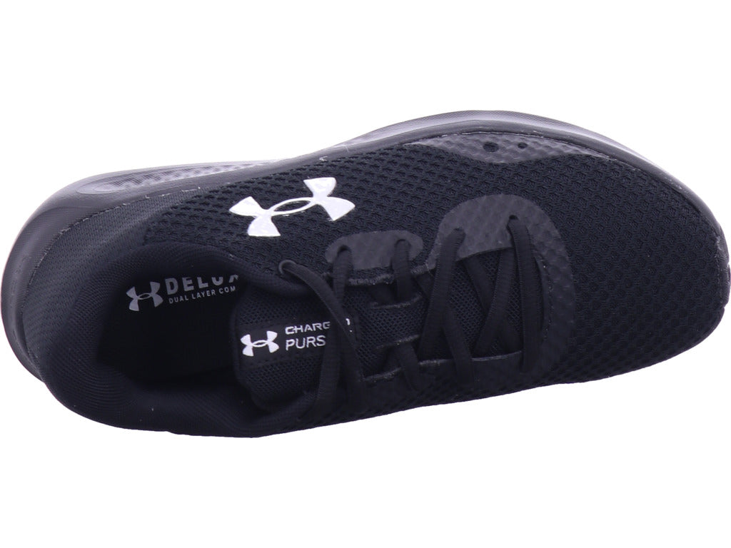 Under Armour Damen Sneaker Charged Pursuit 3 in schwarz
