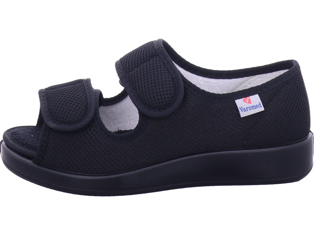 Varomed Damen Sandale Göteborg Xxl in schwarz