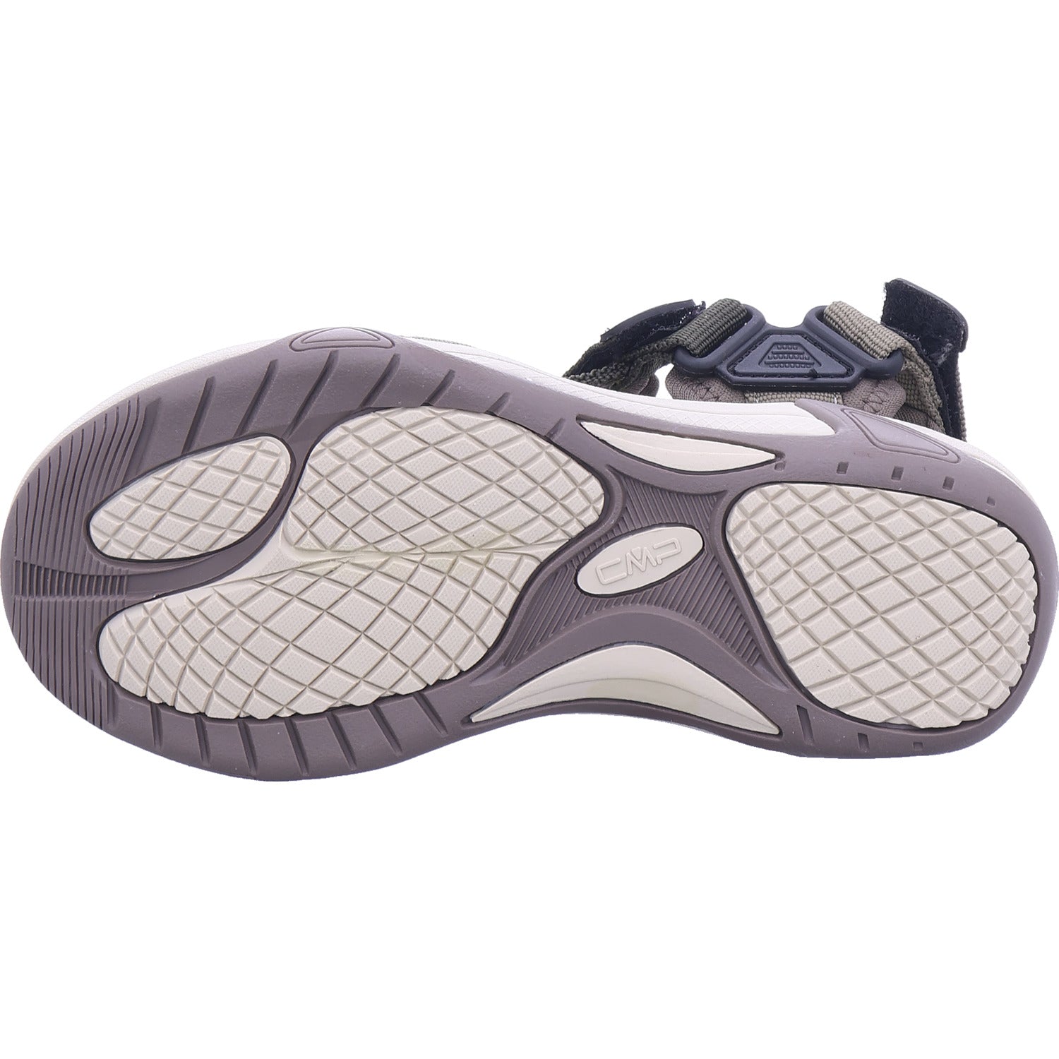 CMP Dívčí sandály Kids Hamal Hiking v zelené barvě