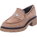 Tamaris Damen Slipper  in hell-braun