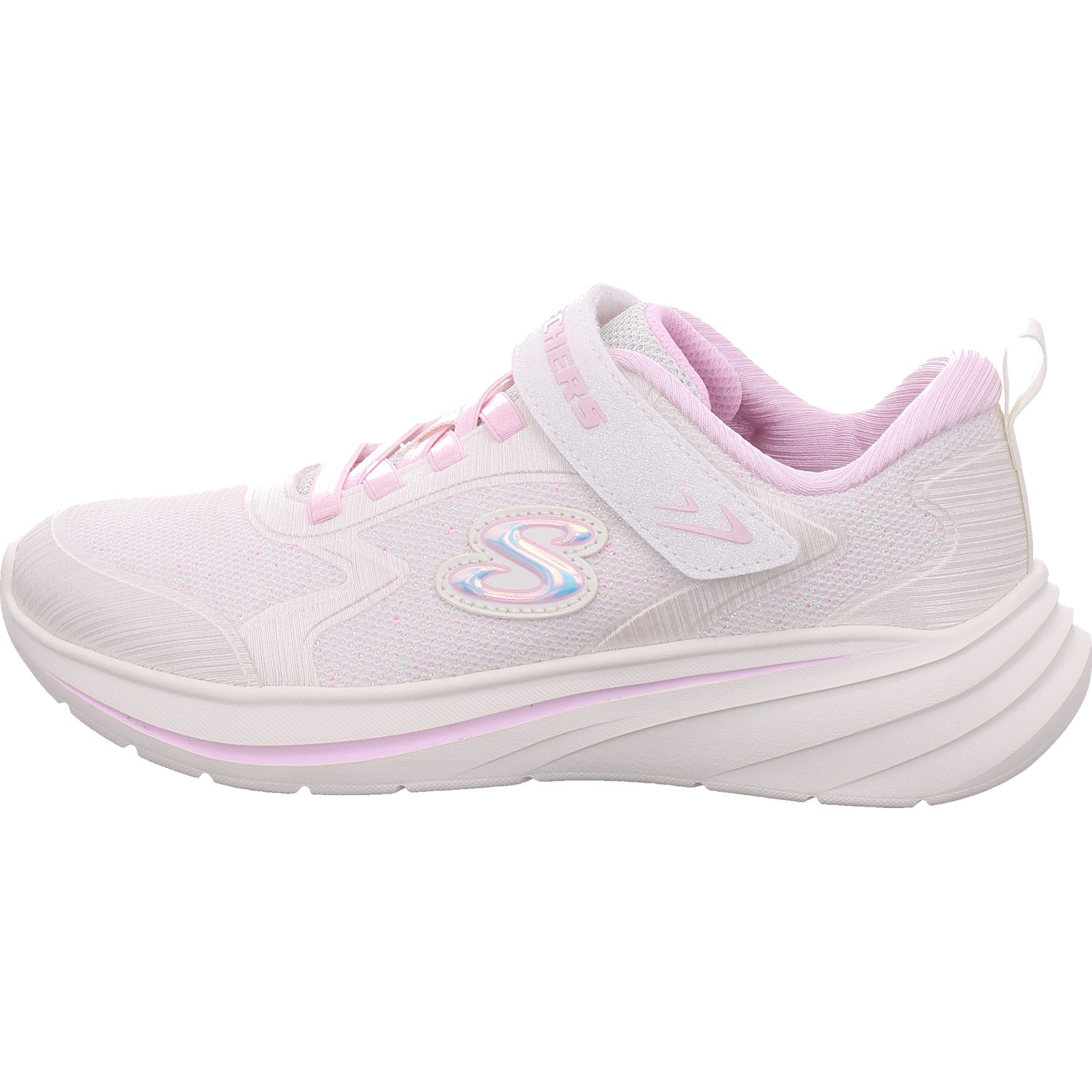 SKECHERS Girls' Athletic Shoe Nat Wave 92 in white