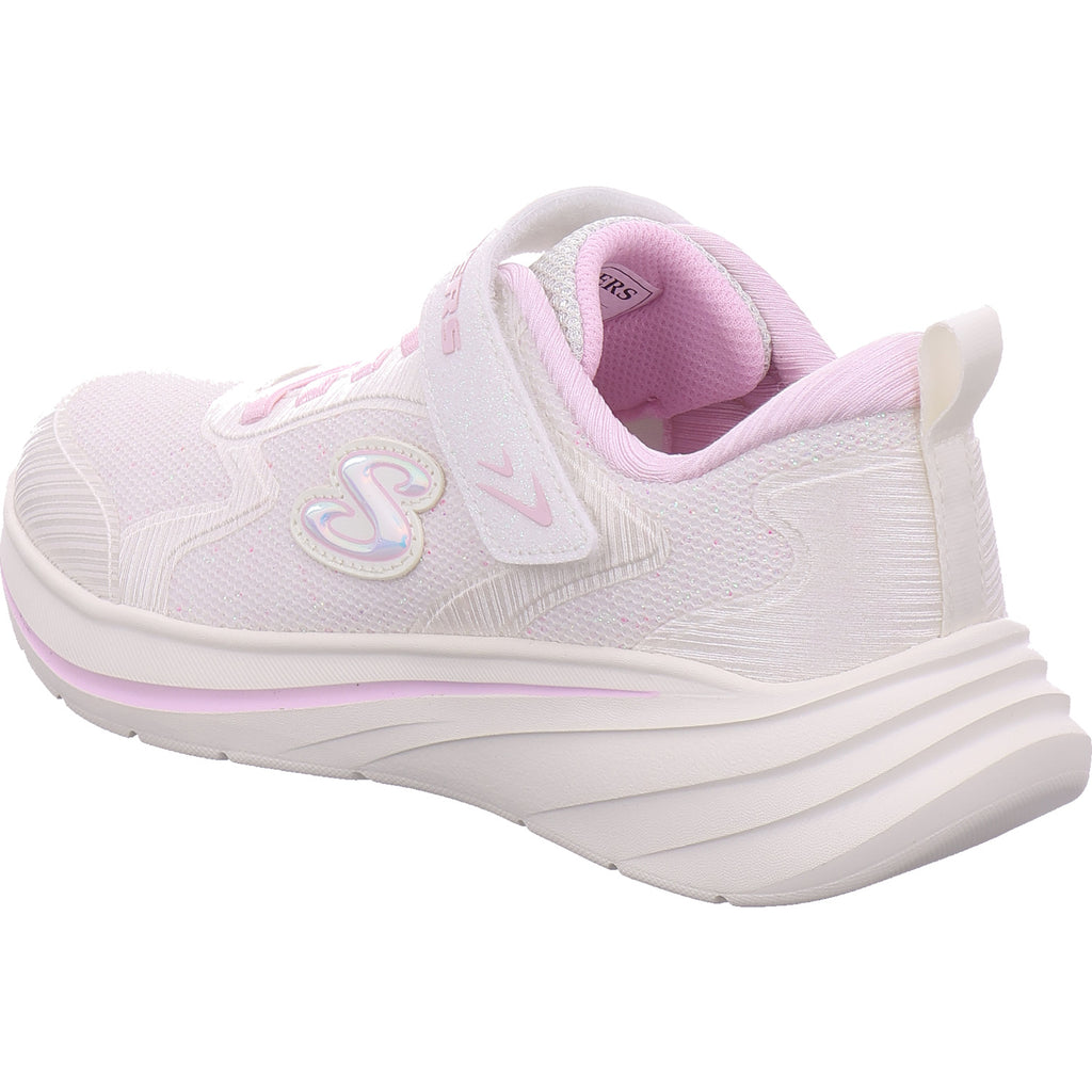 SKECHERS dívčí sportovní obuv Nat Wave 92 v bílé barvě