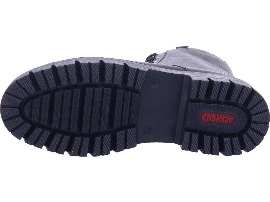 Rieker Damen Stiefel Hwk Damen Stiefel in schwarz
