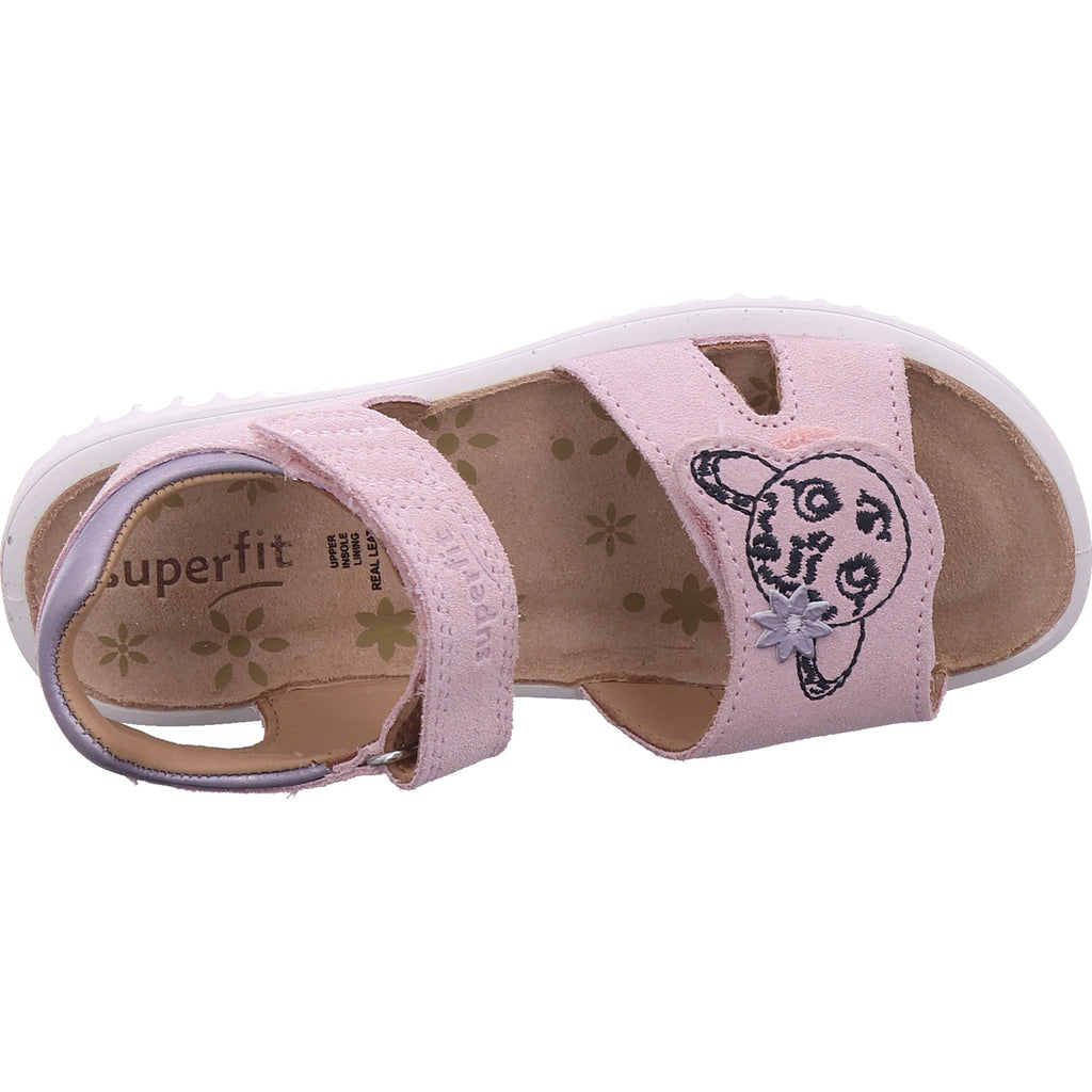 Superfit Mädchen Sandale Sparkle in rose