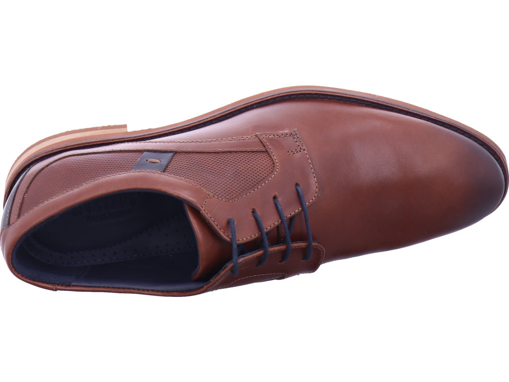 Mustang Herren Businessschuh Kastanie Metrometro in braun