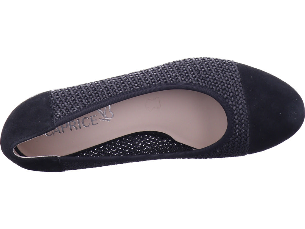 Caprice Damen Pump Women Court Sho in schwarz