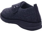 Varomed Herren Hausschuh Bruce Slipper in schwarz
