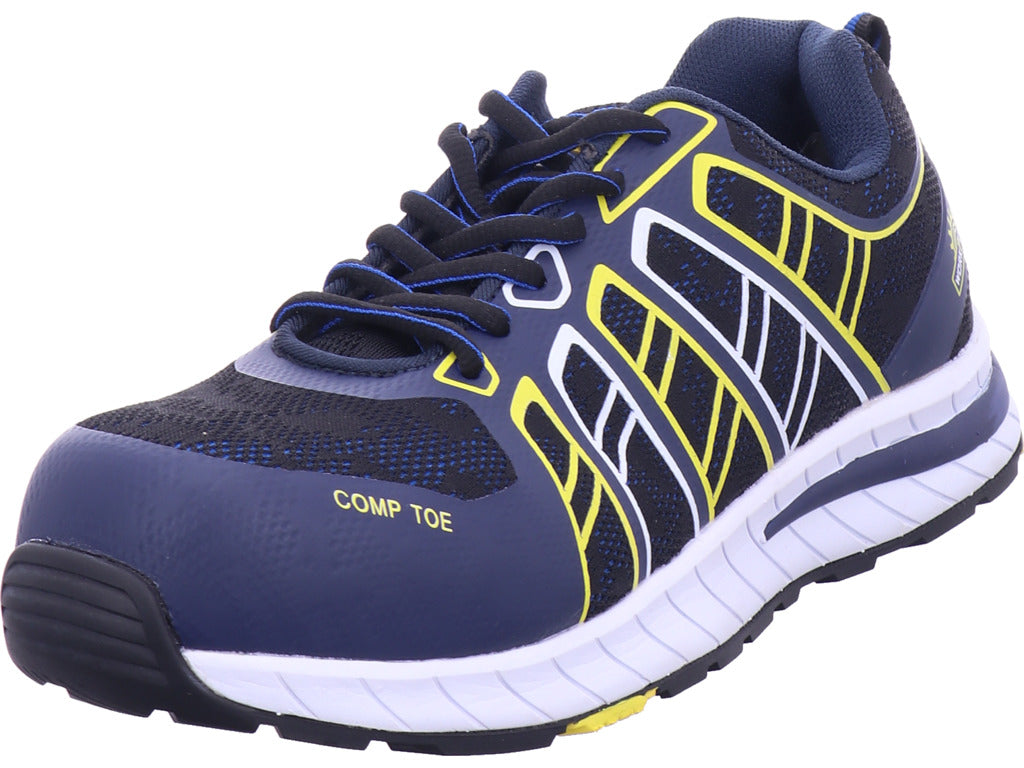 Pánská nízká obuv WorkPower Gila S1P v modré barvě