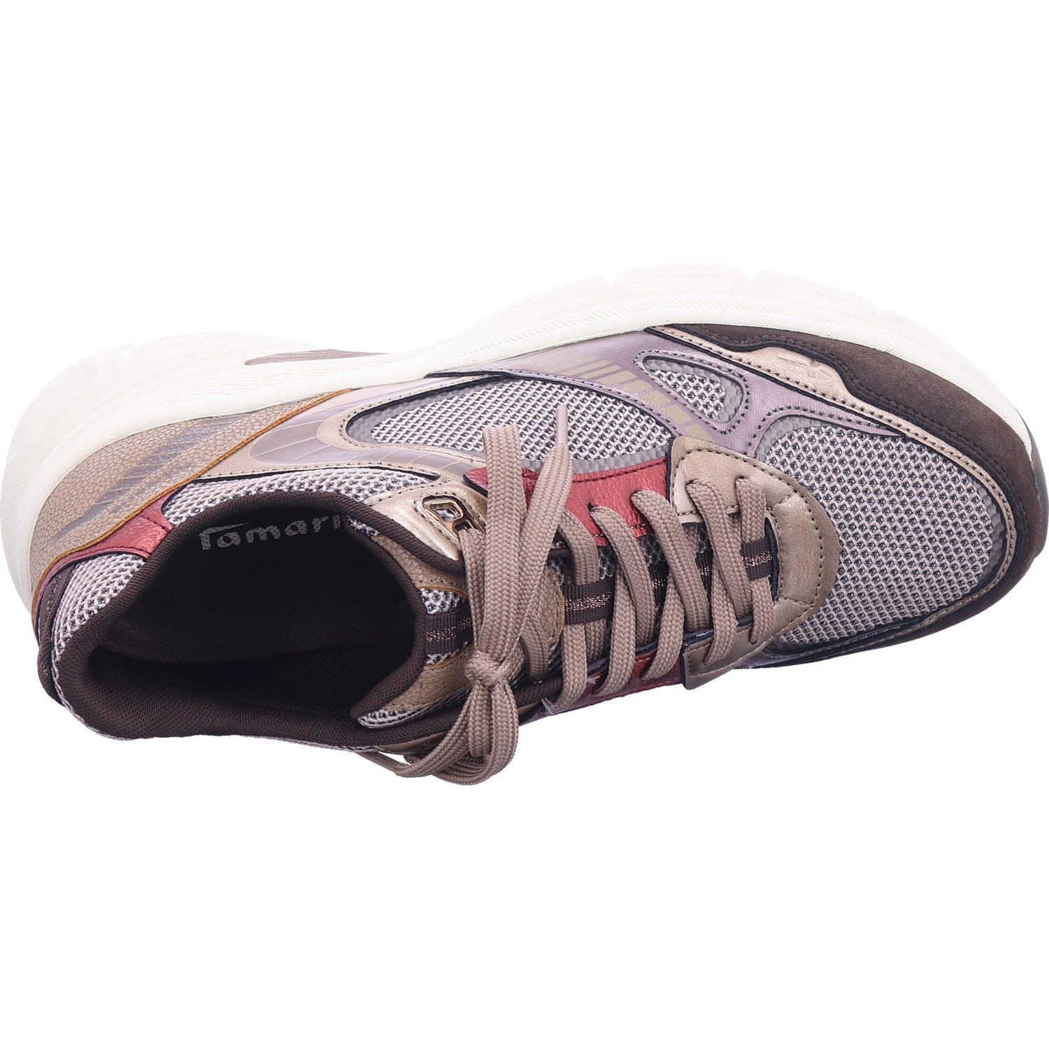 Tamaris Damen Sneaker  in bronze