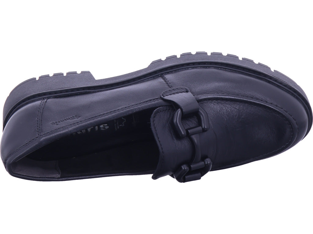 Tamaris Damen Slipper  in schwarz
