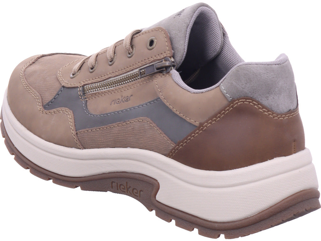 Rieker Men's Low Top Shoe Fsk Men's Low Top Shoes in Brown