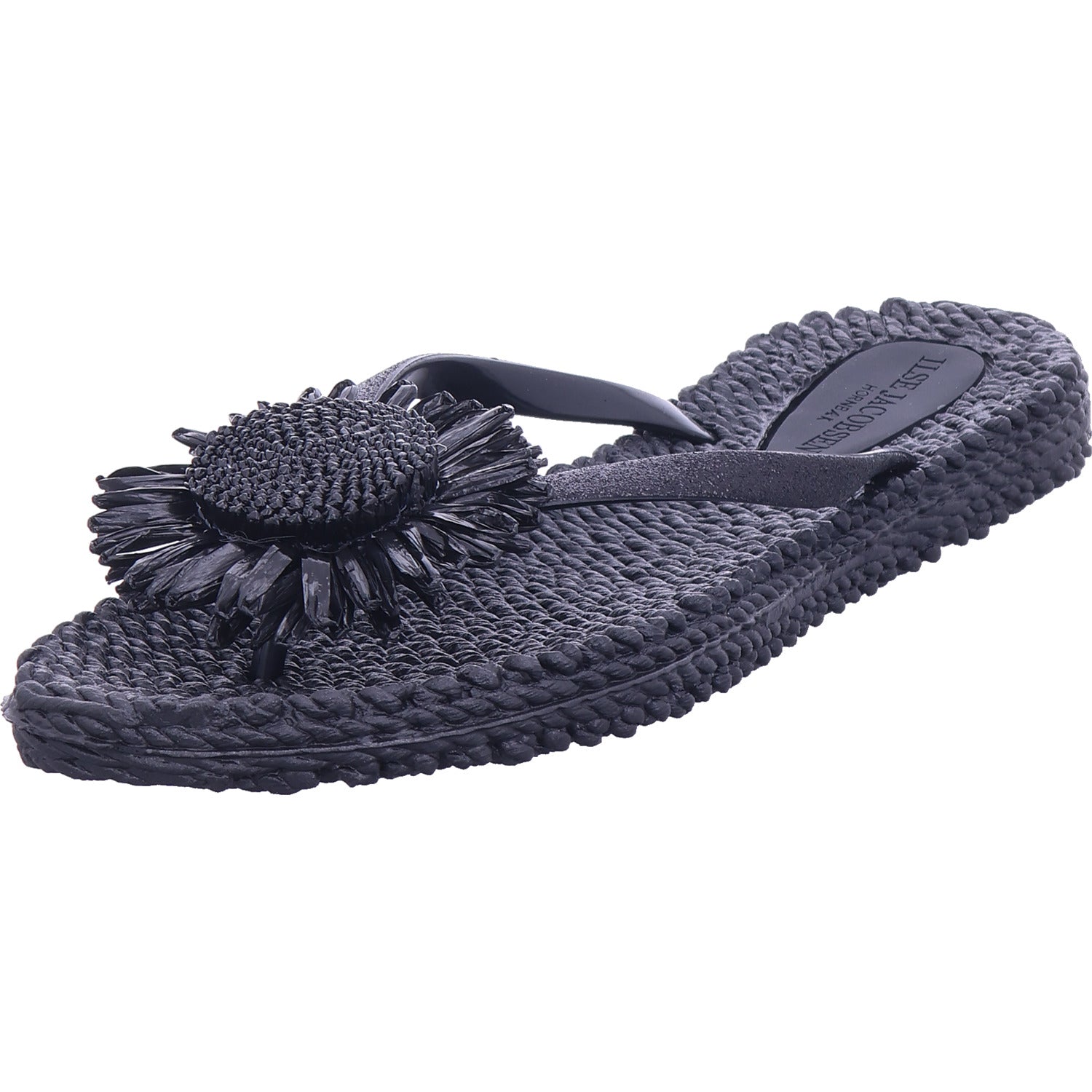 Ilse Jacobsen Damen Pantolette  in schwarz