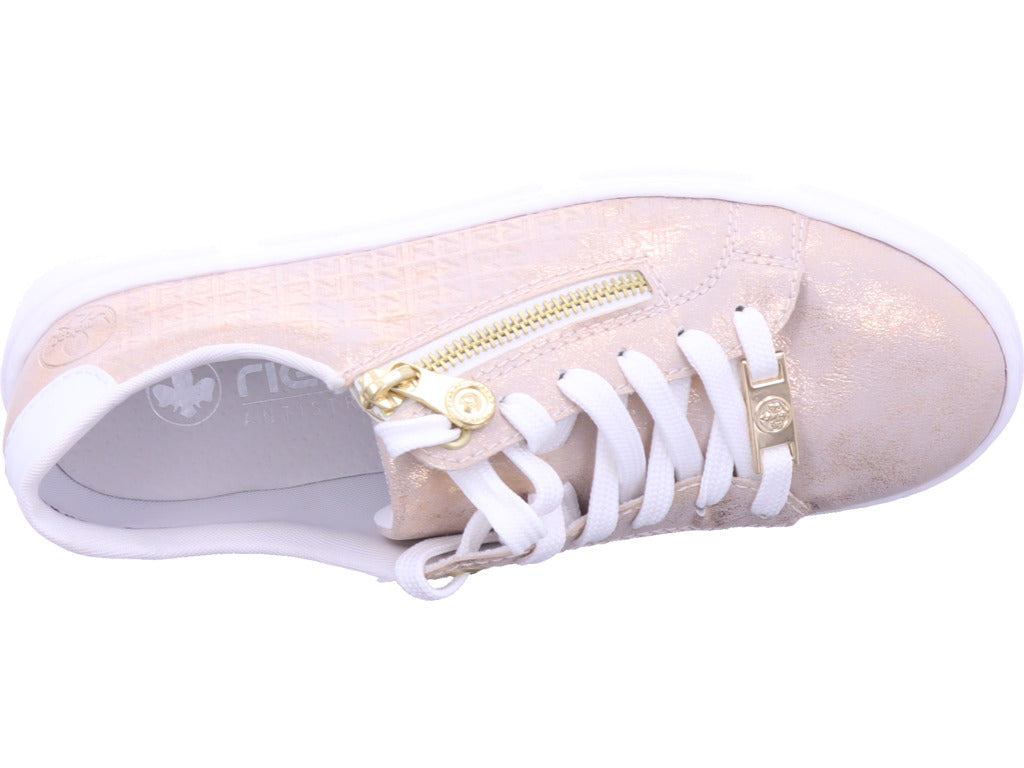 Rieker Damen Sneaker Fsk Damen Halbschuhe in rose
