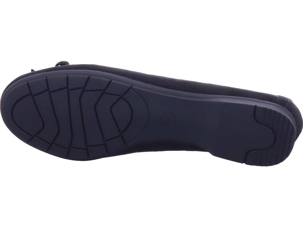 Jana Damen Ballerina M2216341 in schwarz