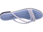 Buffalo Damen Pantolette  in silber