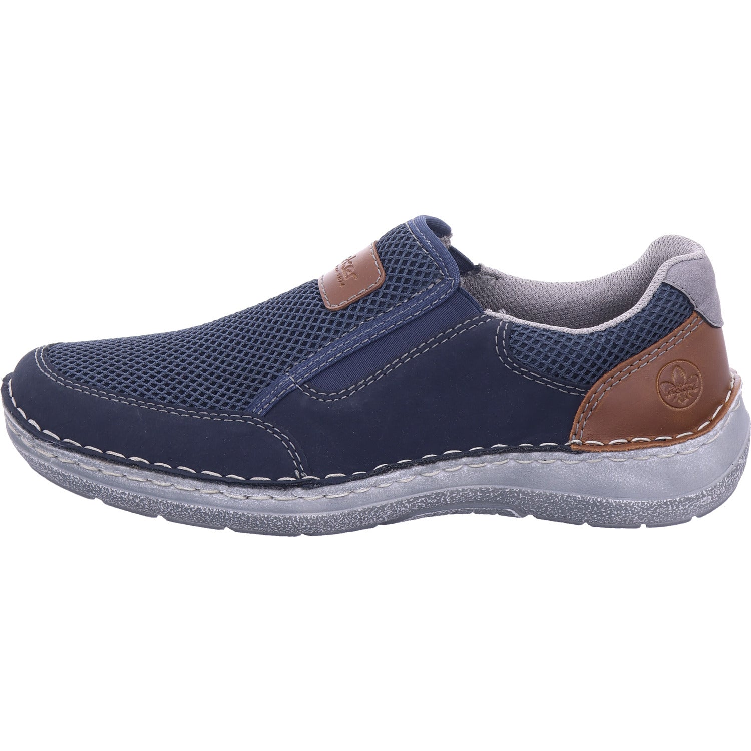 Rieker Herren Slipper  in blau