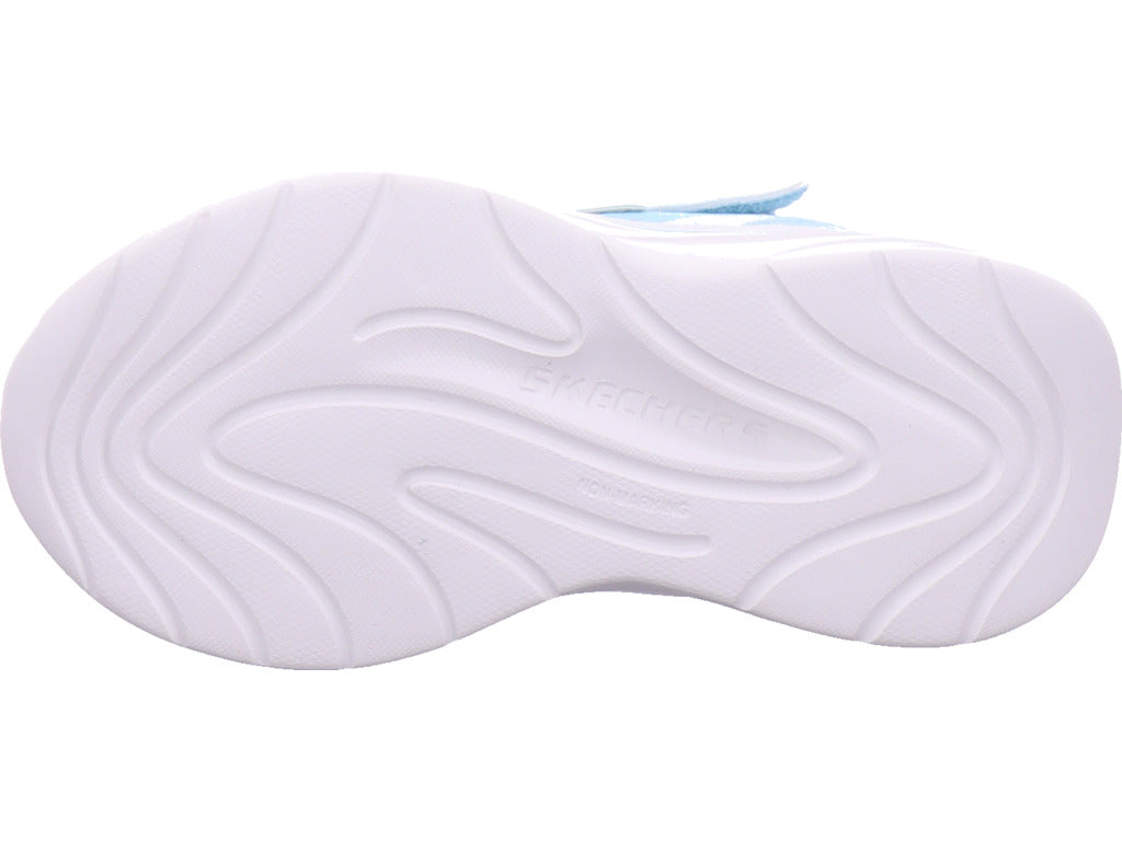 SKECHERS Mädchen Sneaker Wave 92 in blau