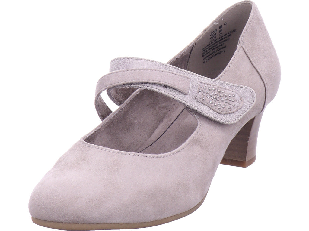 Jana women's pump in grey