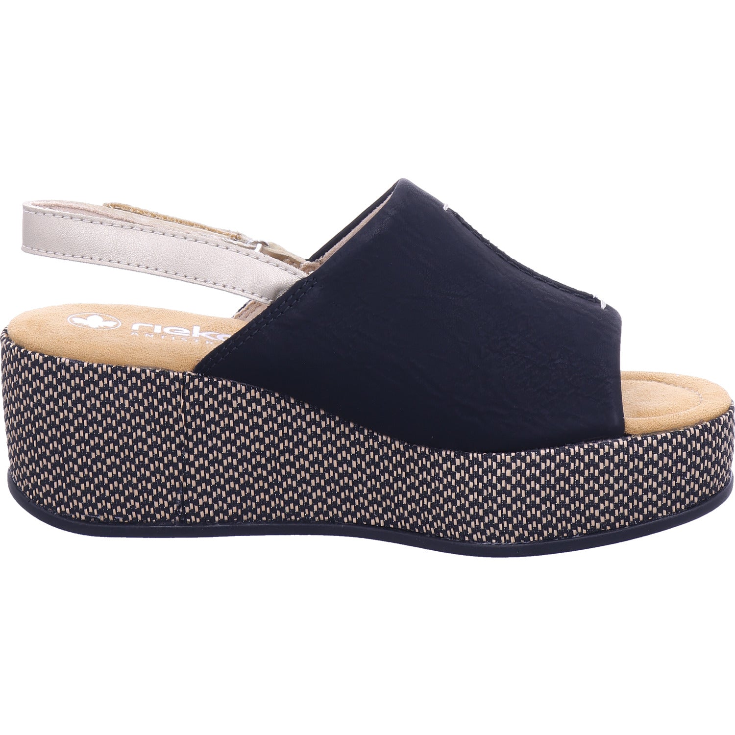 Rieker Women's Sandal in black