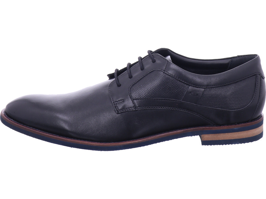 Mustang Herren Businessschuh Schwarz Metrometro in schwarz