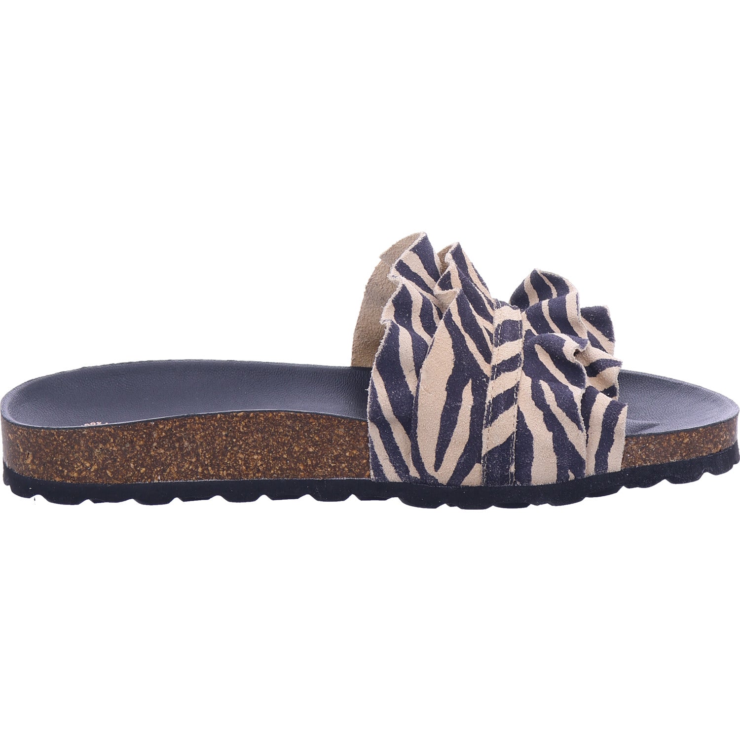 Verbenas Damen Pantolette  in schwarz
