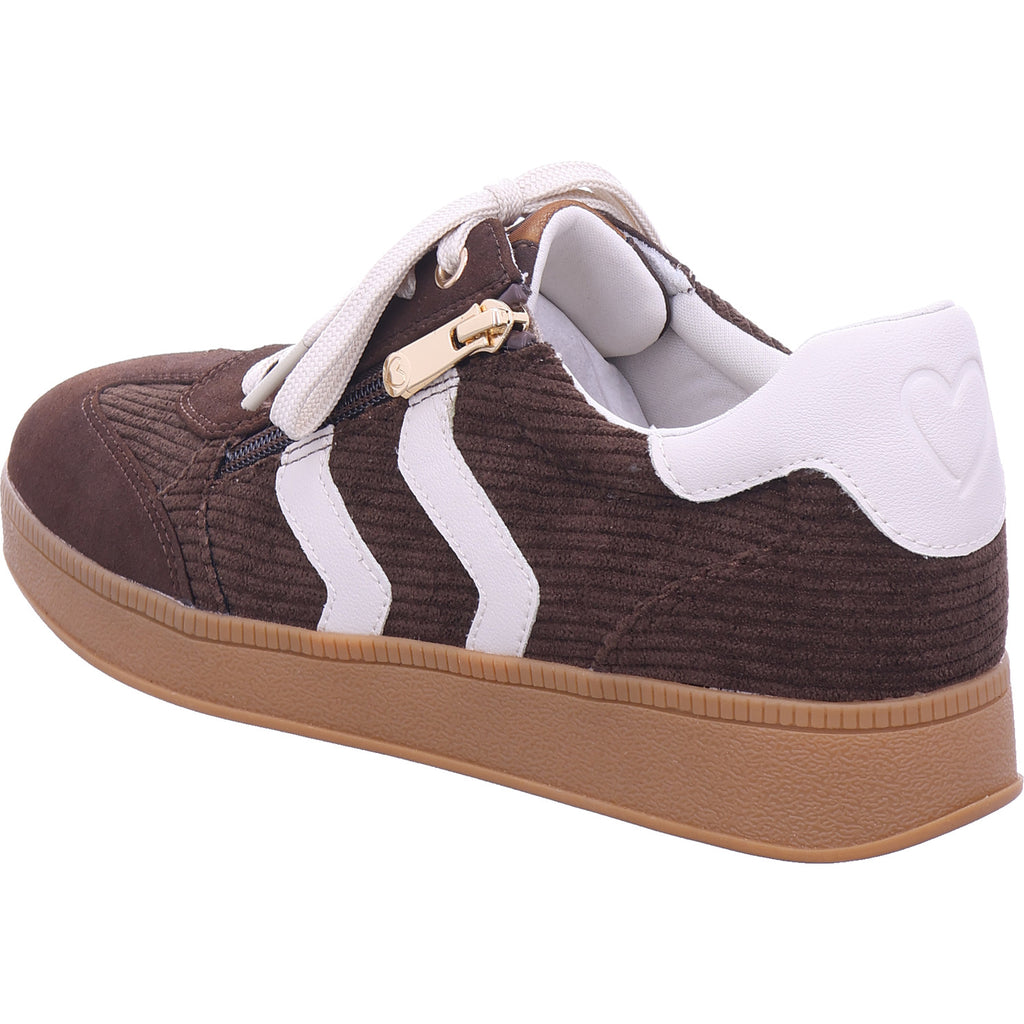 Marco Tozzi Damen Sneaker  in braun