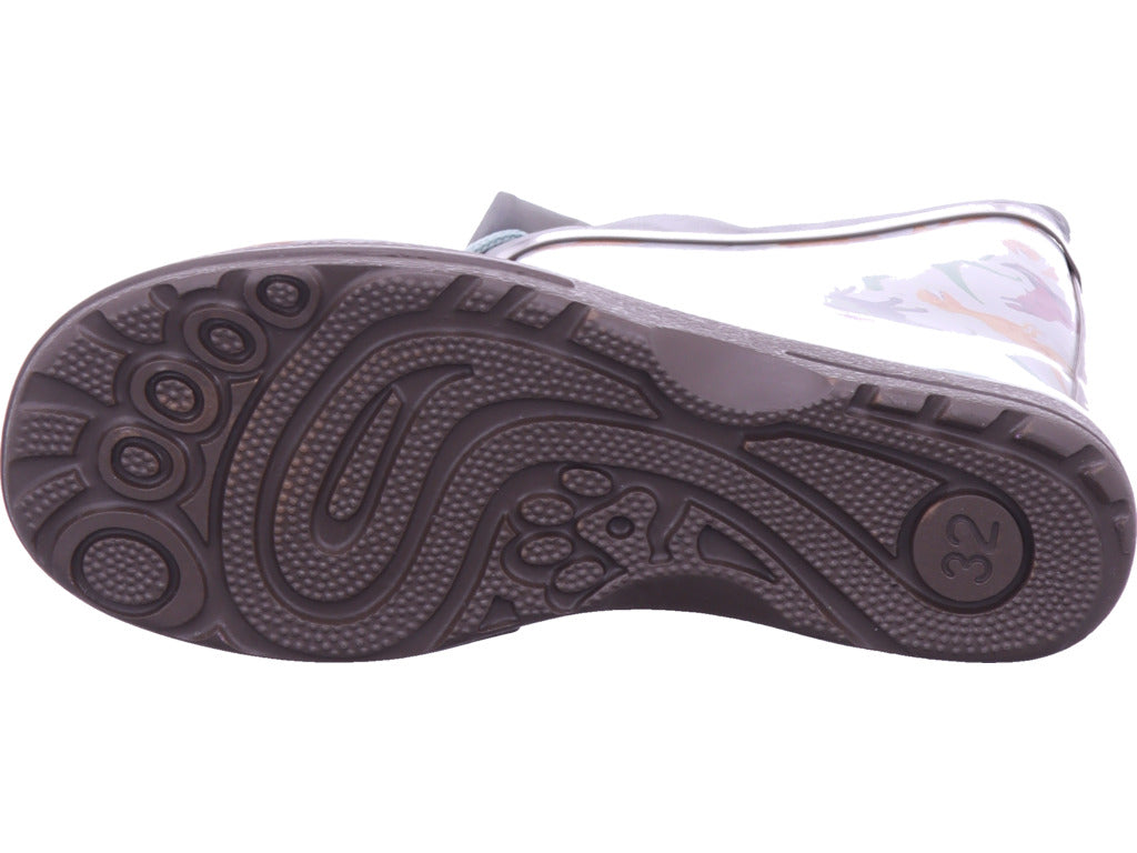 Beck Gymnas Jungen Gummistiefel Dinoland Grau in grau