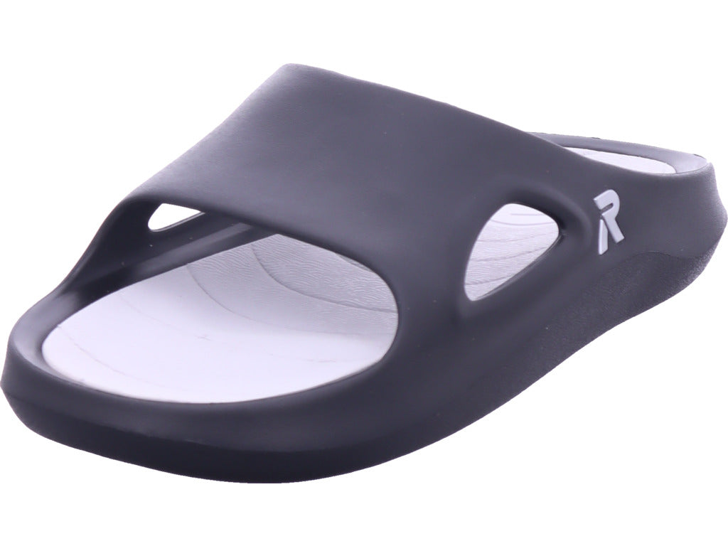 Rieker Damen Pantolette Fsk Damen Sandalen in schwarz